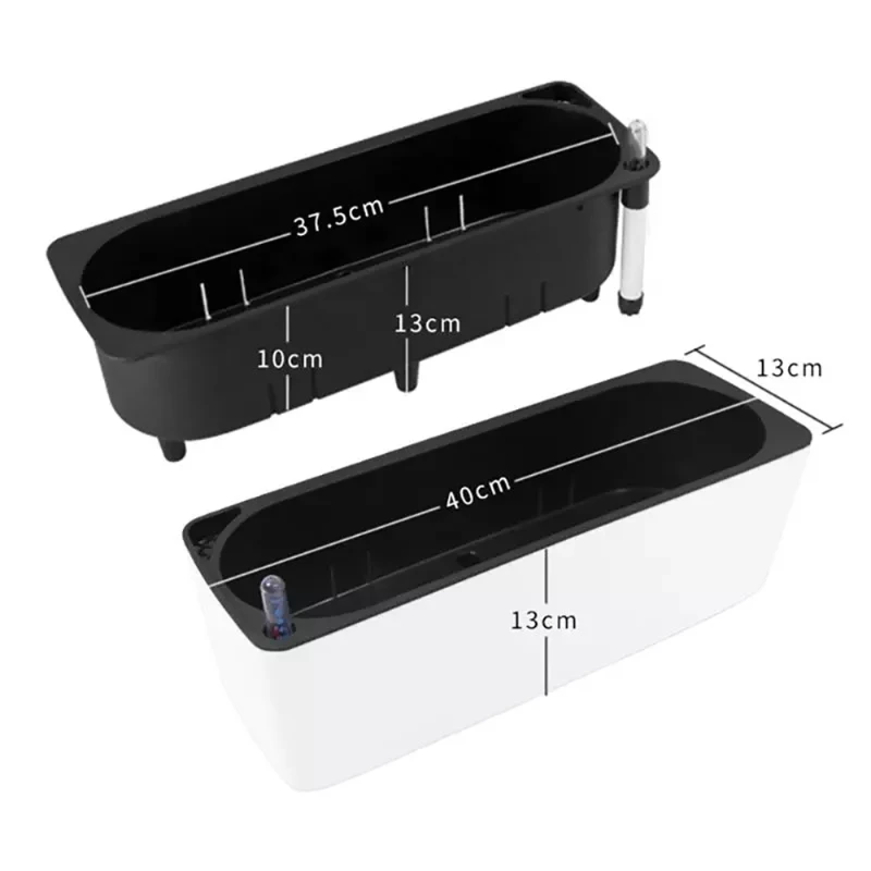 Rectangula Lazy Flower Pot Pot - огляд і ціна Automatic Plant Waterer